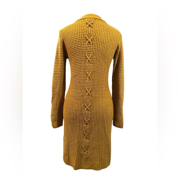 Olive & Oak Mustard Knit Cardigan - Picture 5 of 7